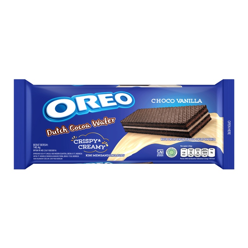 

OREO Dutch Cocoa Wafer Choco Vanilla 140,4 g