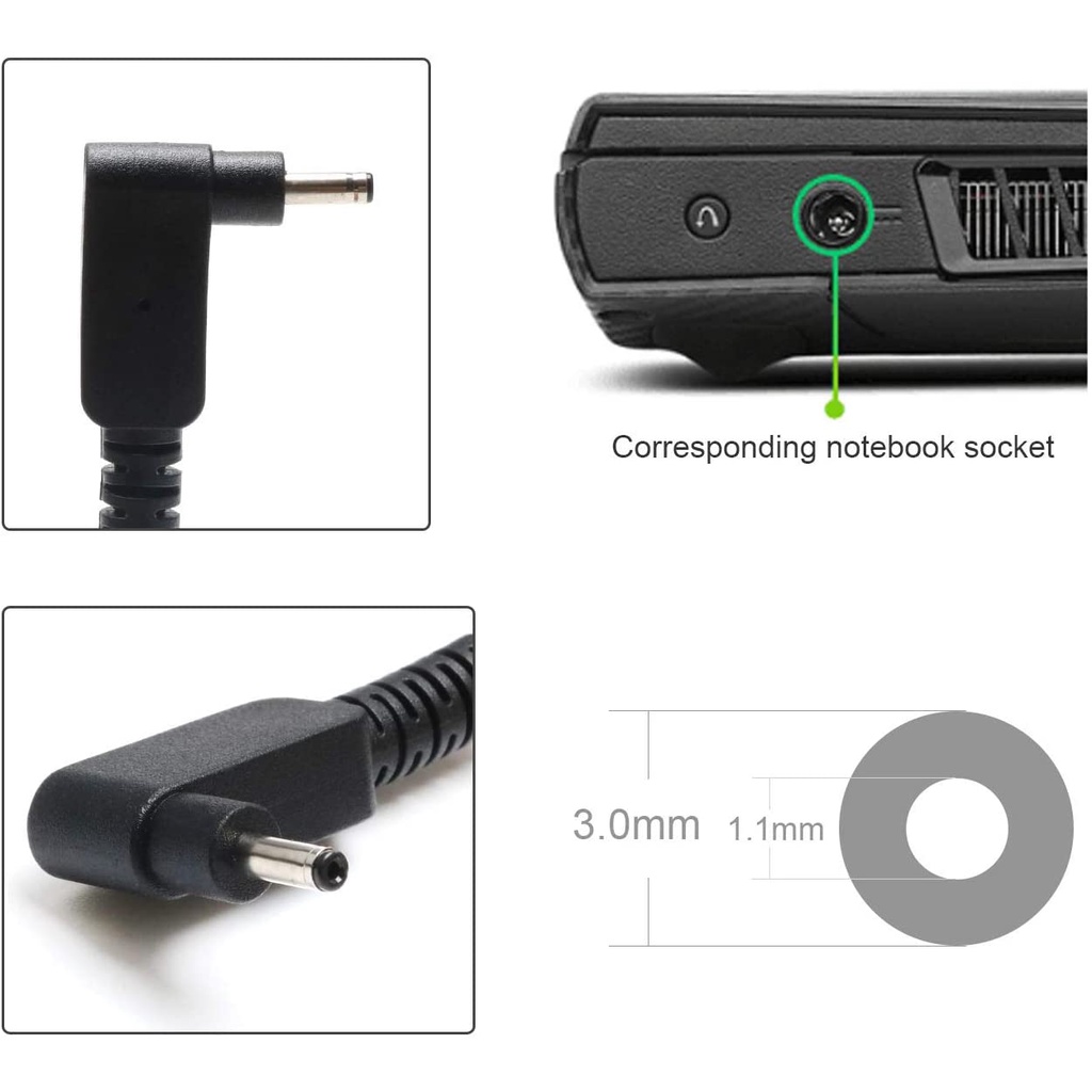 Adaptor Laptop Acer Chromebook 11 N7 C731 C732T Charger Acer 19V 2.37A 45W