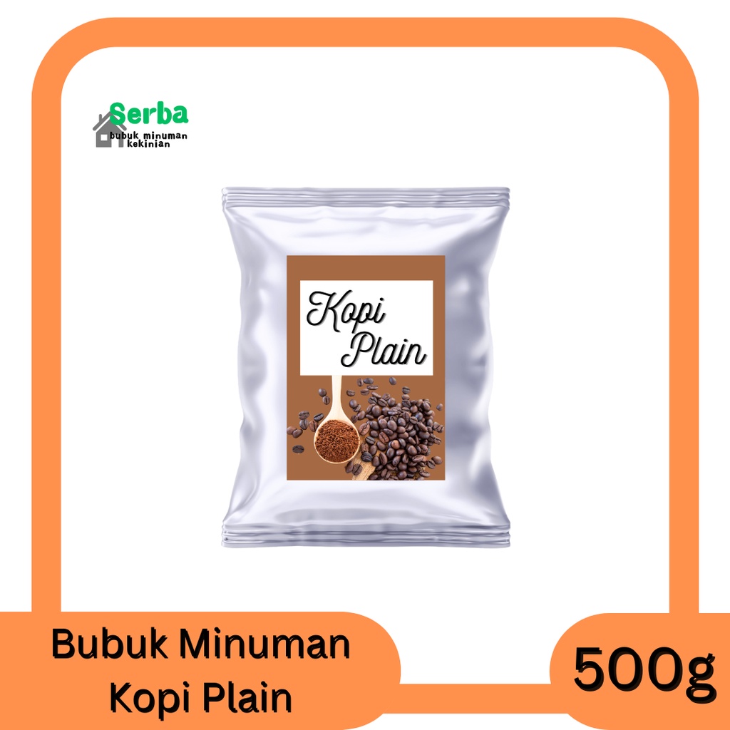 

Bubuk Minuman Coffee Plain 500gr / Bubuk Kopi Instant