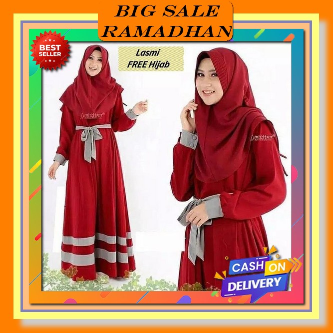 Dress Muslimah Terbaru Gamis Panjang Cewek Kekinian Gamis Busui Muslimah Gamis Cewek Remaja Meymona 