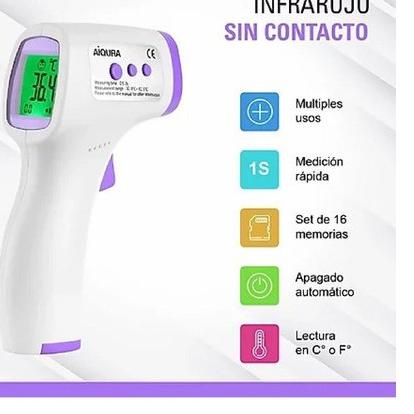 ☈ AIQURA Termometer tembak gun / thermo gun /alat pengukur suhu tubuh ✪