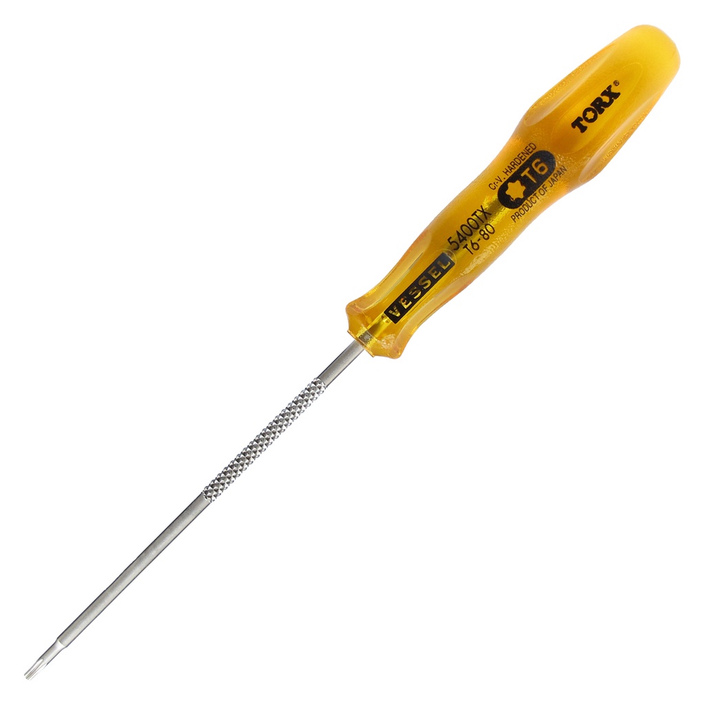 TORX Screwdriver Vessel 5400TX Obeng Bintang Power Grip