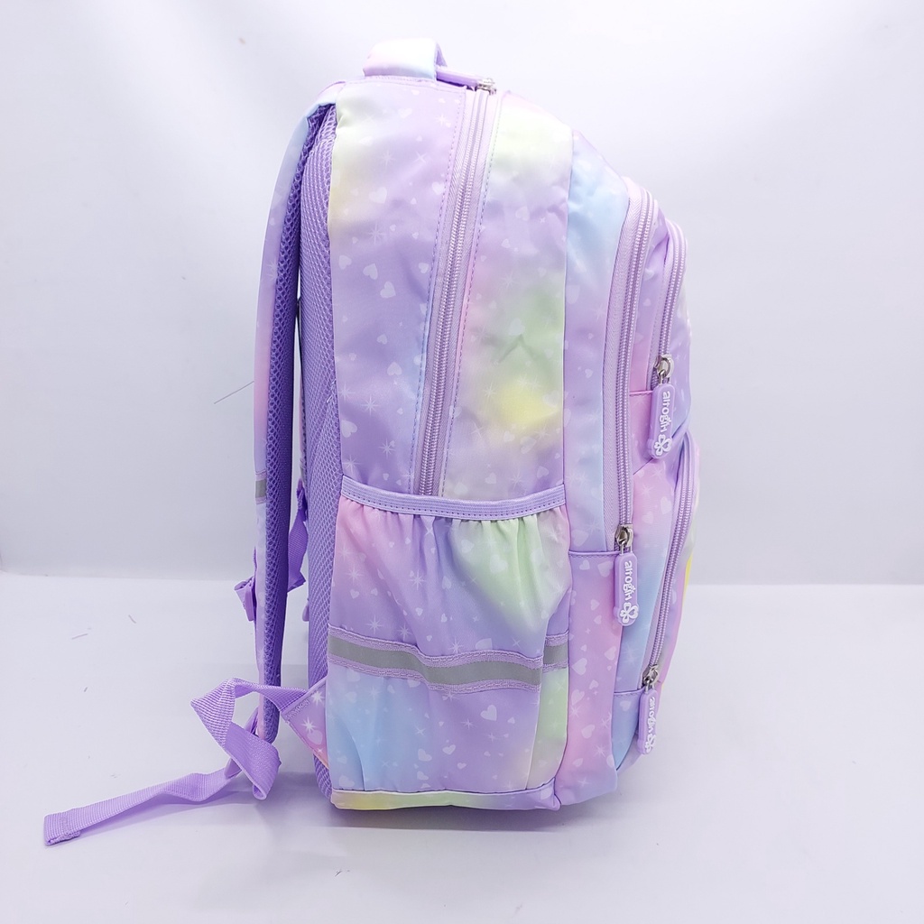 Tas Alto Girl Parasut Nilon Galaxy Rainbow 17 INCHI MURAH BARU ORIGINAL / Tas Sekolah ALTOGIRL SD SMP SMA KULIAH MOTIF PELANGI 17 INCHI ORI / TAS LAPTOP ALTOGIRL MOTIF RAINBOW 17 INCH MURAH / RANSEL SEKOLAH ALTOGIRL 17&quot;/ TAS PUNGGUNG ALTOGIRL 4 RUANG ORI