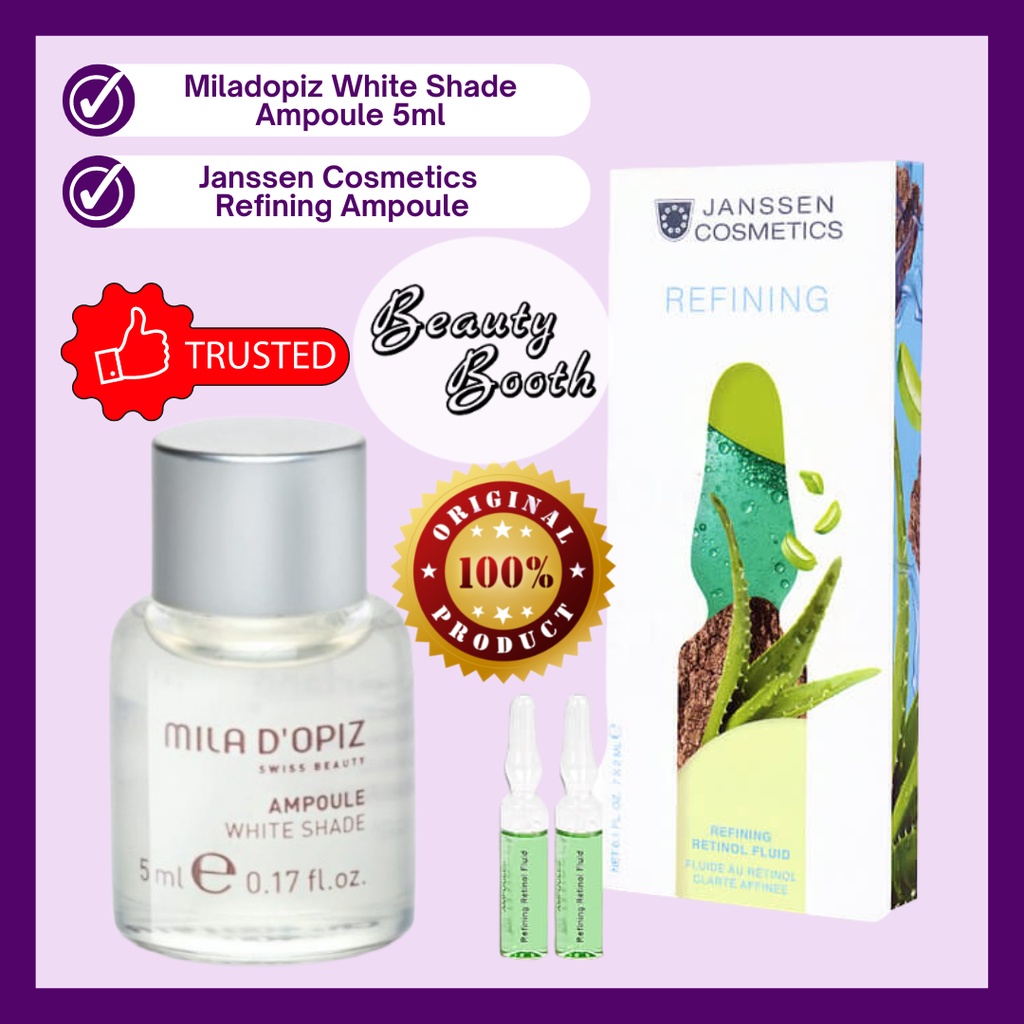 MILADOPIZ White Shade Ampoule 5ml + Janssen Refining Ampoule