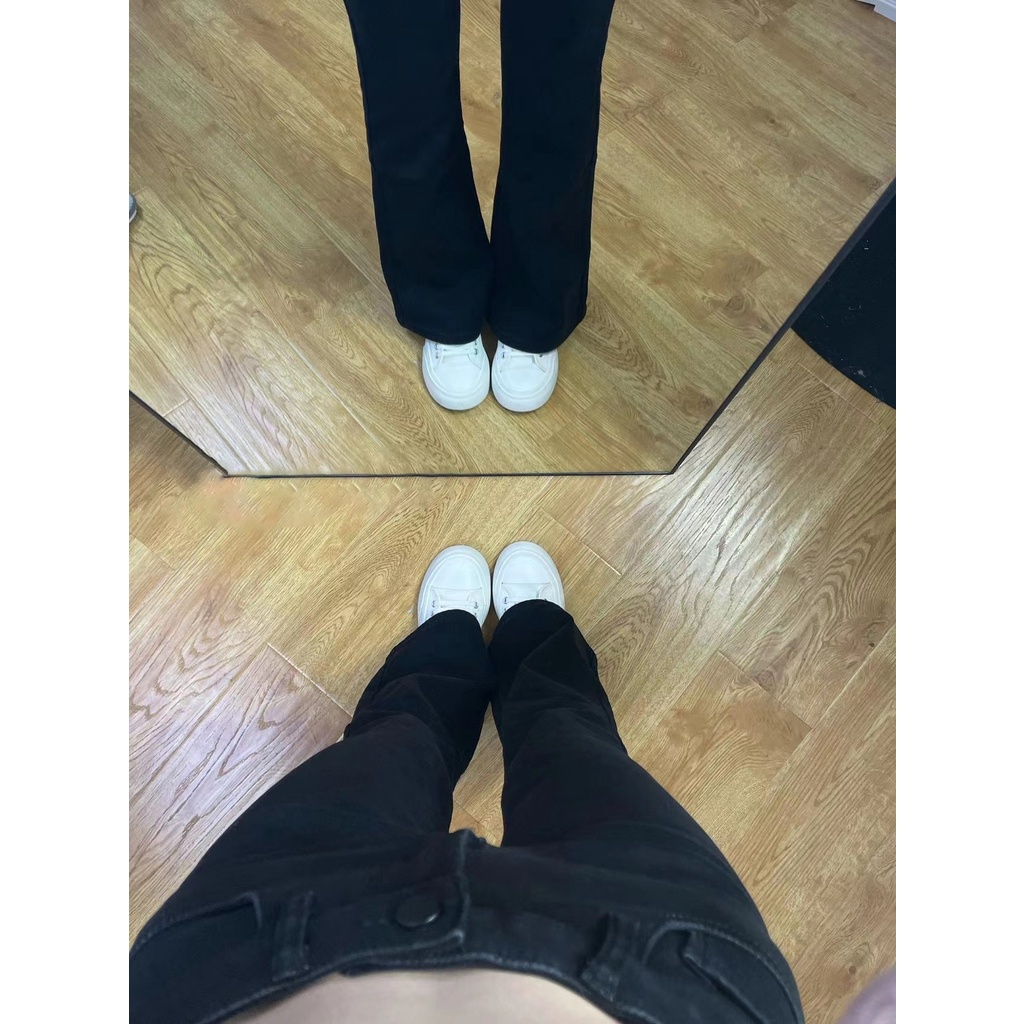 New skinny jeans wanita high waist jeans hitam kekinian terbaru korean style import