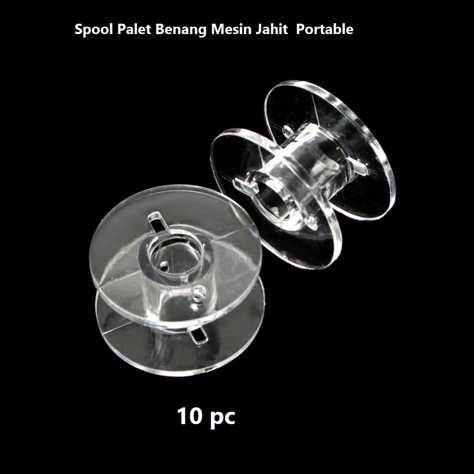 Spool/Spul/Palet Plastik Benang Mesin Jahit Portable Harga/10Pc