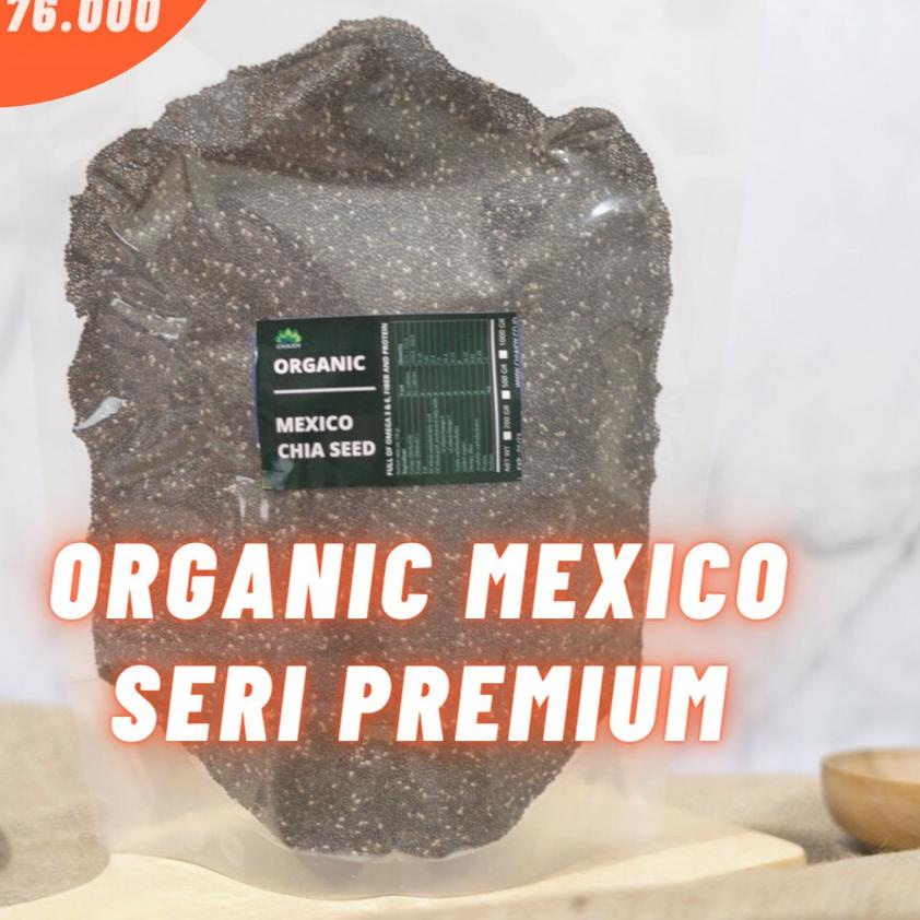 

♥ Black Chia Seed Mexico Organic 1 Kg ✦