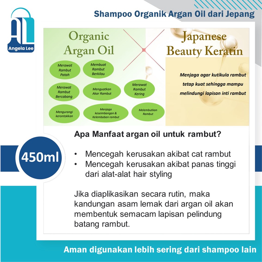 Shampoo Organik Moist Diane Treatment Japan Rambut Rusak Kusut Rontok - Volume&amp;Scalp, Shampoo