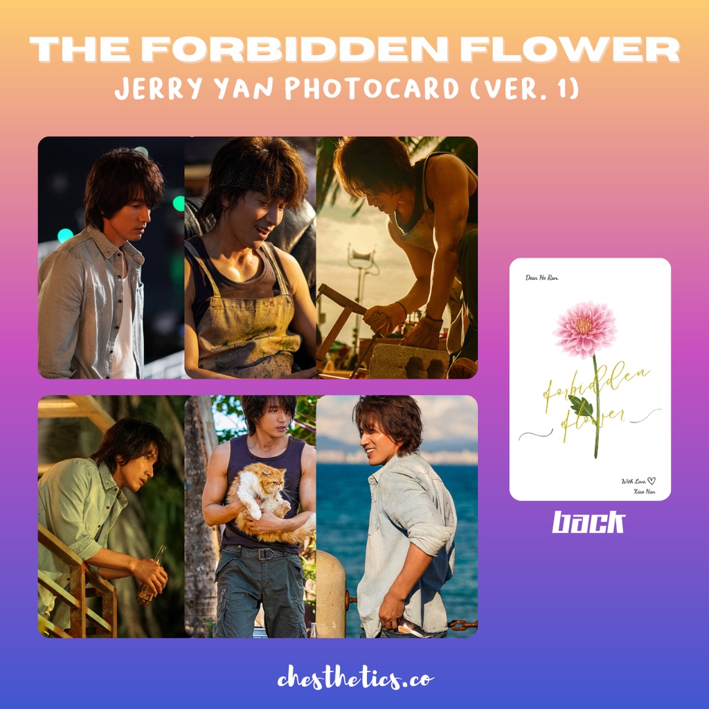 The Forbidden Flower CDrama China Chinese Drama Photocard Aktor Jerry Yan Xu Ruohan