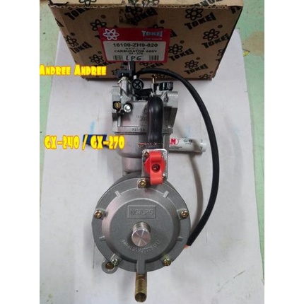GX240 GX270 Converter Carburator LPG Elpiji mesin Bensin RRT Honda GX-240 GX-270 GX 240 270