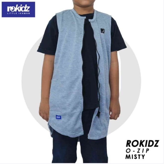 Rompi Sholat Rompi Sholat Ozip Anak Rosal(X7M0) rompi shalat pria muslim rompi sholat pria dewasa ba