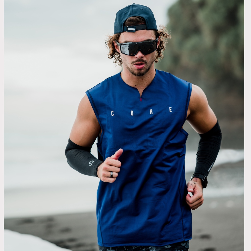 CoreNation Men Elite Unfinished Oversized Tank