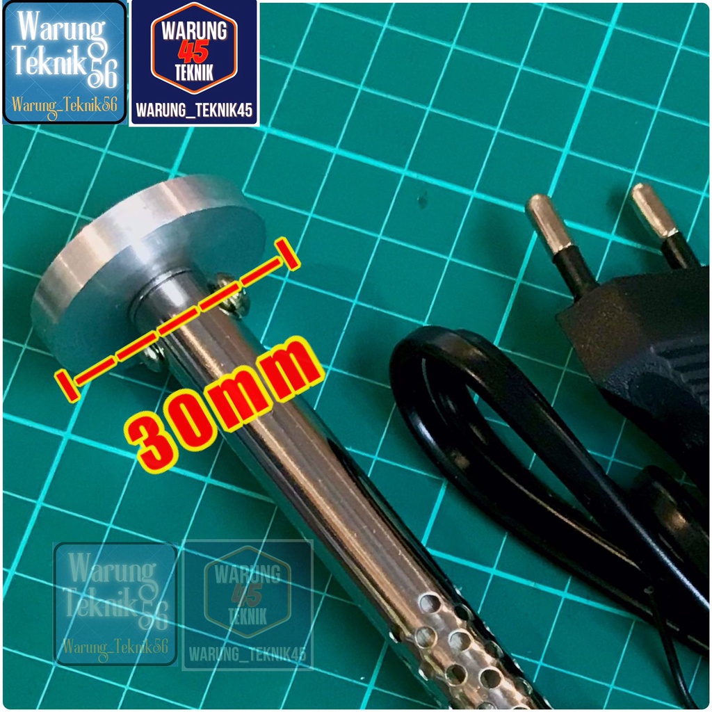 Alat press seal almunium aluminium botol diameter 30mm