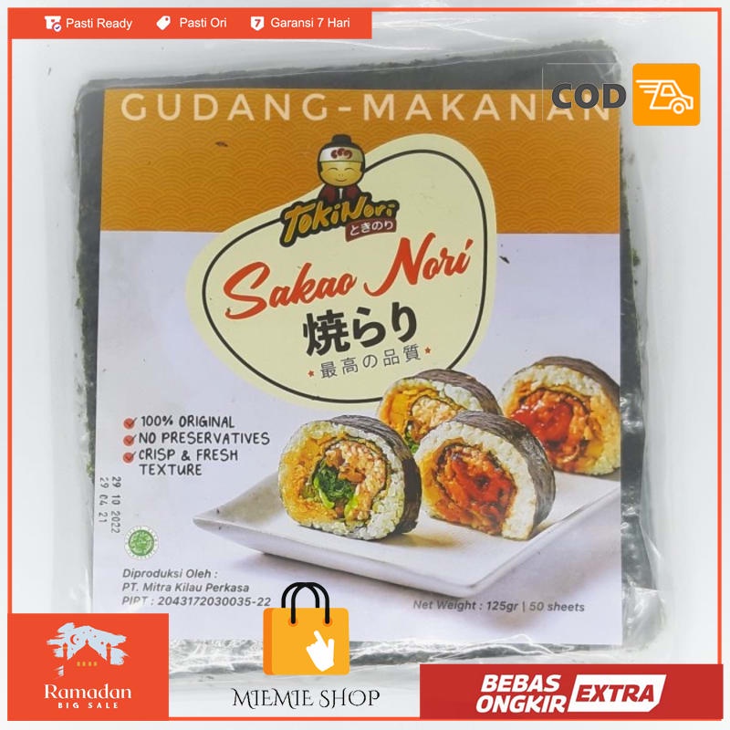 

Sushi Nori / Sakao Nori 50 sheets