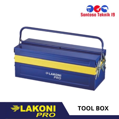 Lakoni Pro Tool Box Besi 3 Susun Kotak Perkakas (901168)