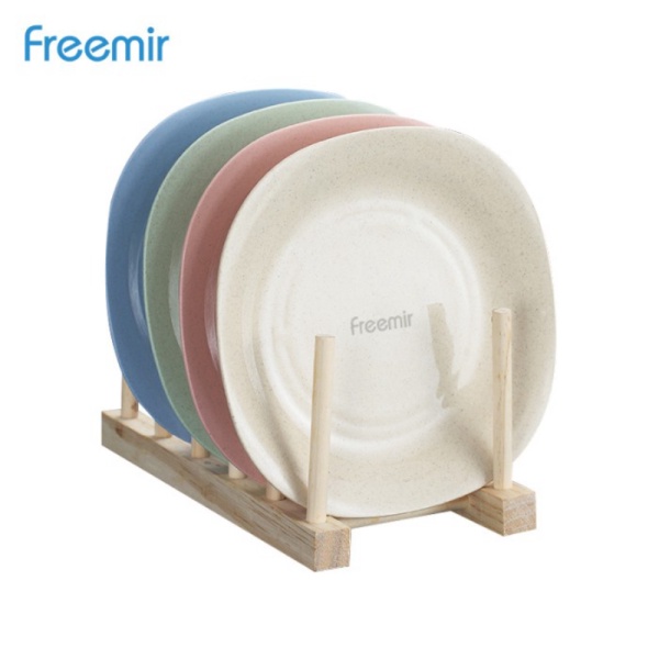 

Straw freemir Unik Wheat Warna 4 Set Makan Oval Plate Berkualitas Pcs Warni Piring