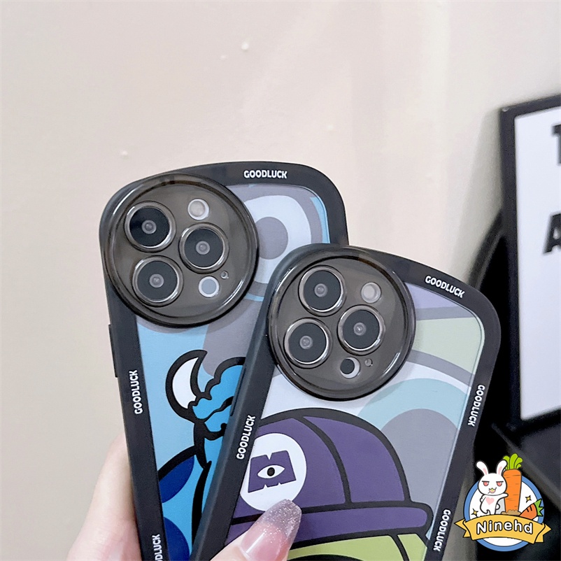 Soft Case Silikon Desain Monster Mata Besar Xiaomi Redmi Note 11 11s 10 10s 9 8 7 Pro Redmi 10C 10A 10 9 9A 9T Mi 11 Lite Ultra Mi12 Pro Mi 11T 10T Pro Poco F3 X3 NFC K30 Pro Cute Big-eyed Monster Soft Silicone Shockproof Protective Phone Back Case Cover