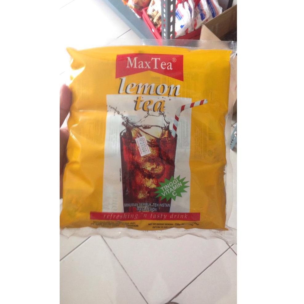 

Free Ongkir 3.3 MaxTea Lemon tea / max tea .,.,