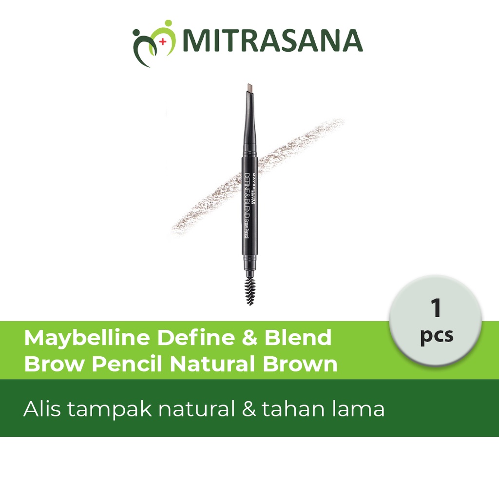 Maybelline Define And Blend Mechanic Eyebrow Pencil - Natural Brown