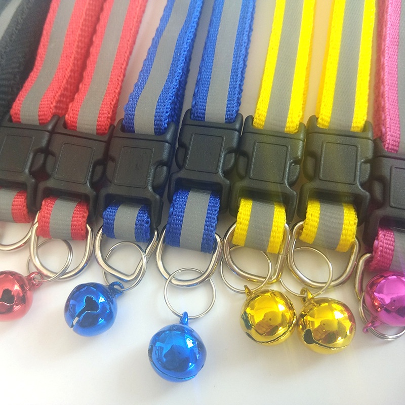 [BAHAN REFLECTIVE] Kalung Kucing Lonceng / Kalung Untuk Kucing / Kalung Anjing lonceng / Kalung Berlonceng