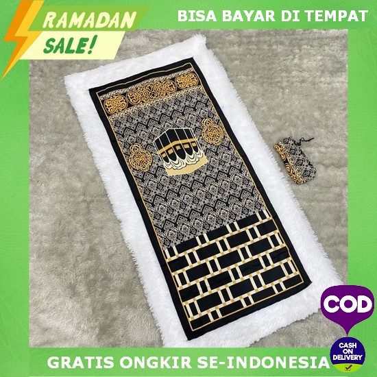 Sajadah Tebal Travel Turki Premium Traveling Kecil Aesthetic Sejadah Travelling Lembut Seserahan Tip