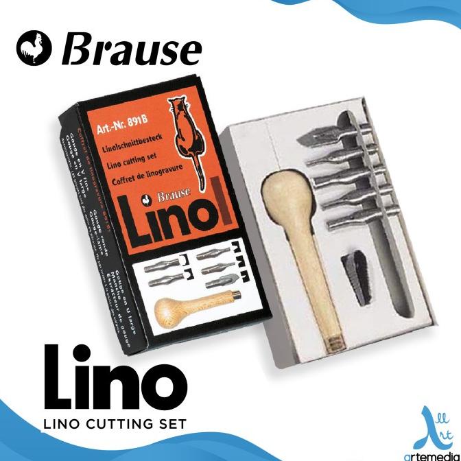 

Pisau Cukil Brause Lino Cutting Nib Set Block Printing Technique