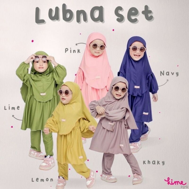 LUBNA SET ANAK 3in1
