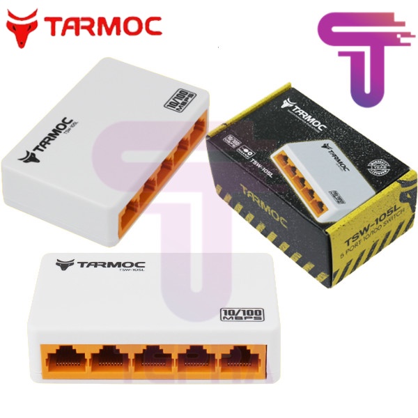 Tarmoc TSW-105L Switch Unmanage 5 port 10/100Mbps Plastic Case