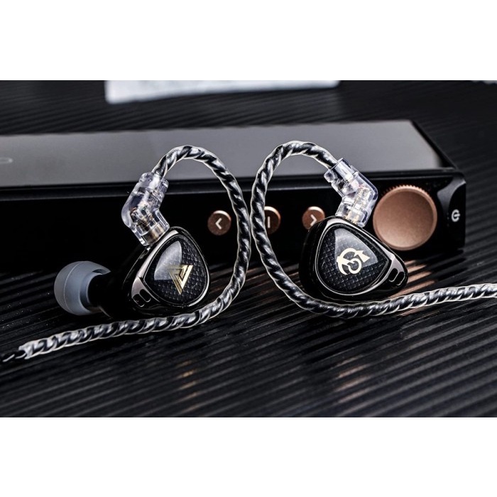 QKZ x HBB Khan 2DD Dynamic Driver HiFi IEM Earphone