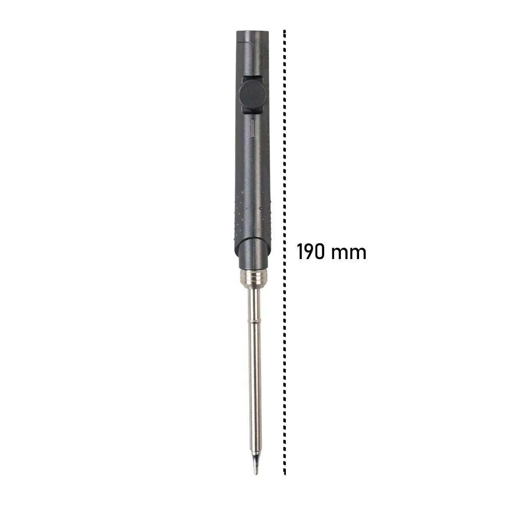 Solder Listrik BC2 Tip Thermal Control 12-24V - SH72 - Black