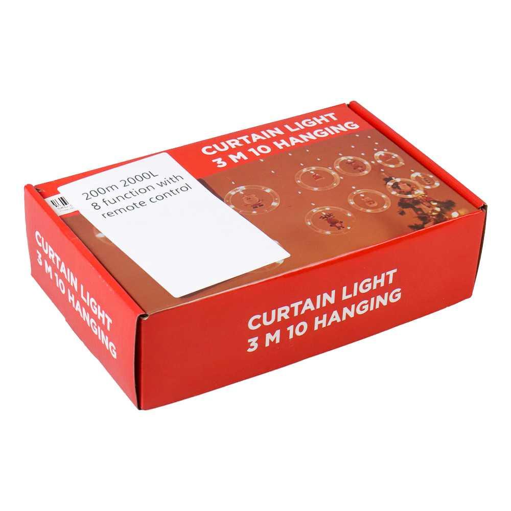 Lampu Hias String Lights Waterproof with Remote 8 Modes Warm White - PD3 - Green