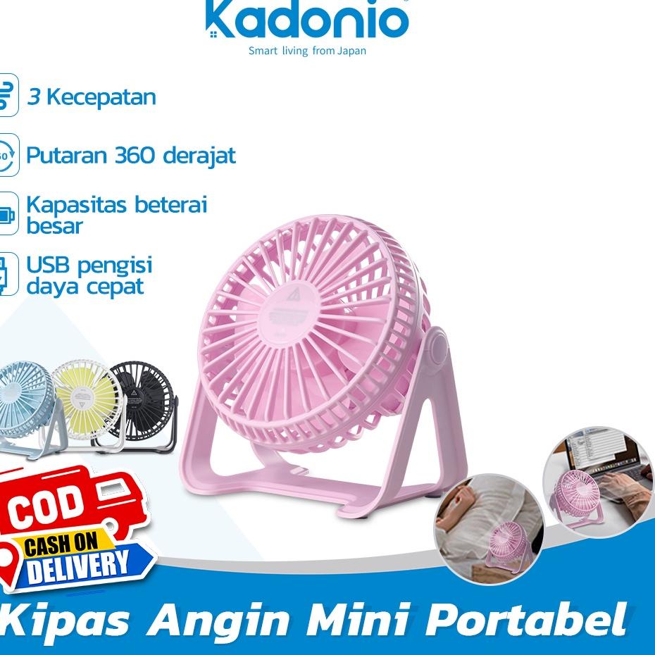 ✔️  Kadonio Kipas Mini USB untuk kipas angin meja keeja kipas angin kecil pelajar asrama camping out