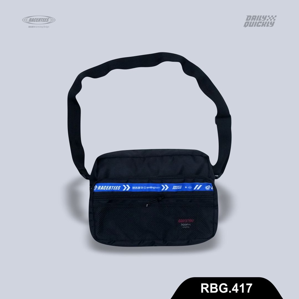 RACERTEES Tas Shoulder Bag Blue Grips - RBG.417