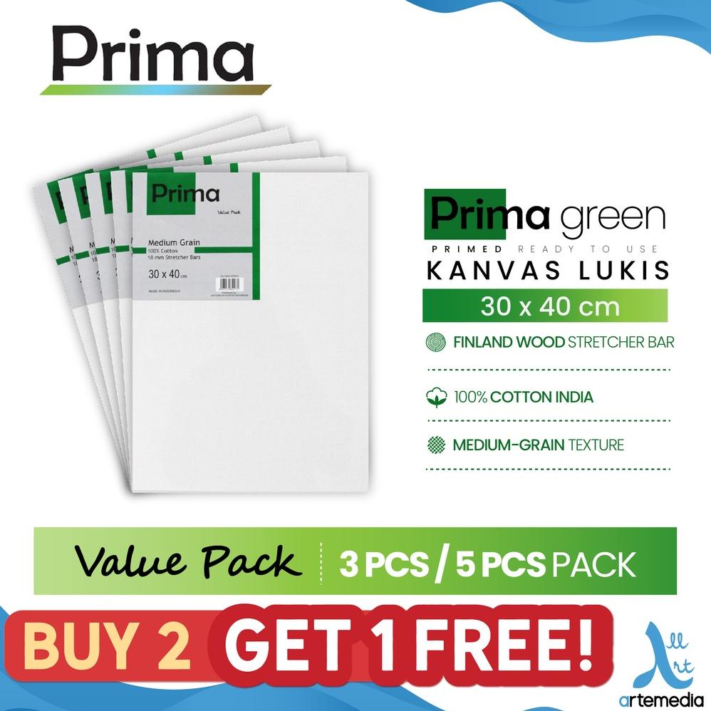 

Kanvas Lukis Prima Green 30x40cm Value Set Cotton Canvas