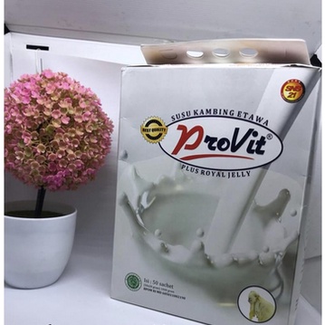 

Susu kambing etawa provit harga 1 Box isi 50 sachet Original.