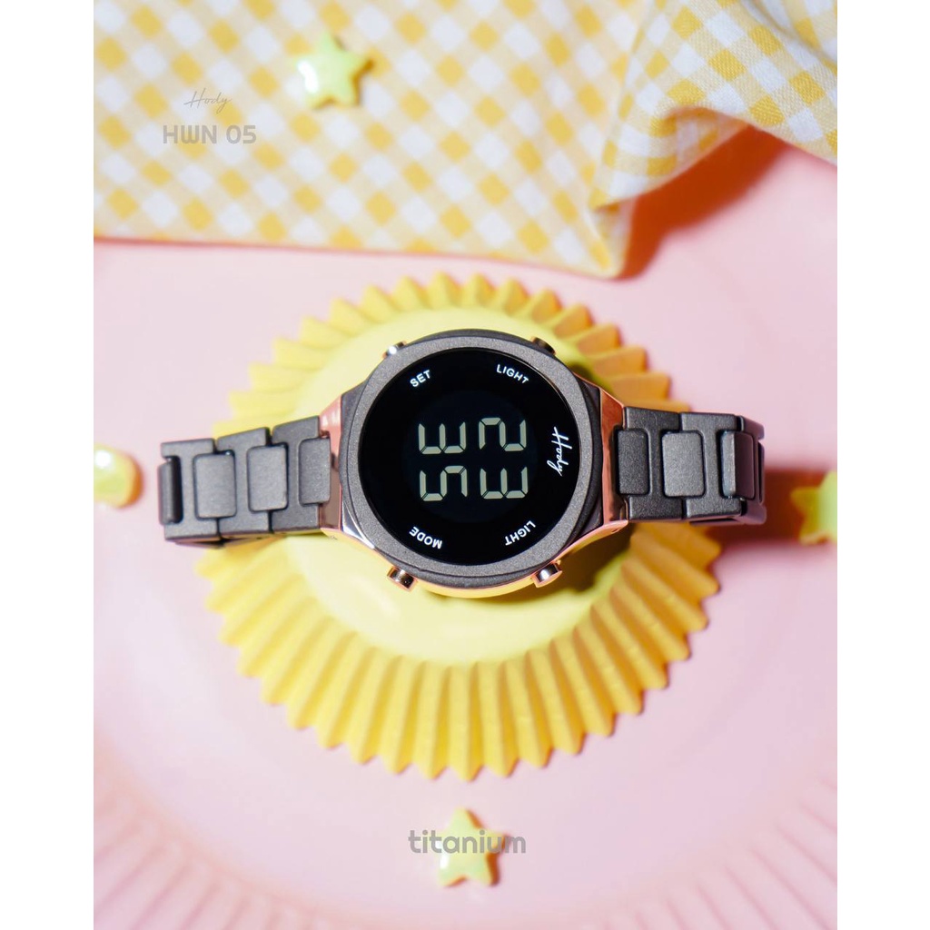 Jam tangan Cewek (include hard box unique) Hwn 05 by Hody