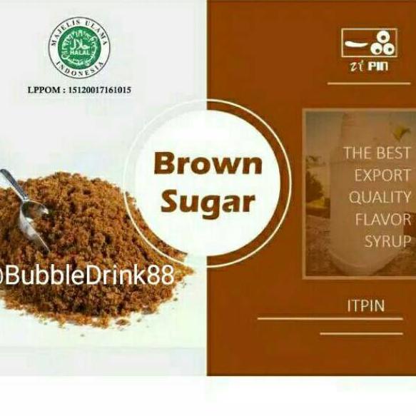 

☼ PROMO Itpin SYRUP Concentrate 2.5kg BROWN SUGAR FLAVOUR PREMIUM Sirup Gula Merah Gula Aren sirup 2BSJ 2BSKJ ▼