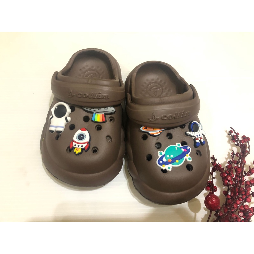 Sandal Anak Laki Laki Usia 0 1 2 3 4 Tahun Jibbitz Astro Bahan Eva Karet