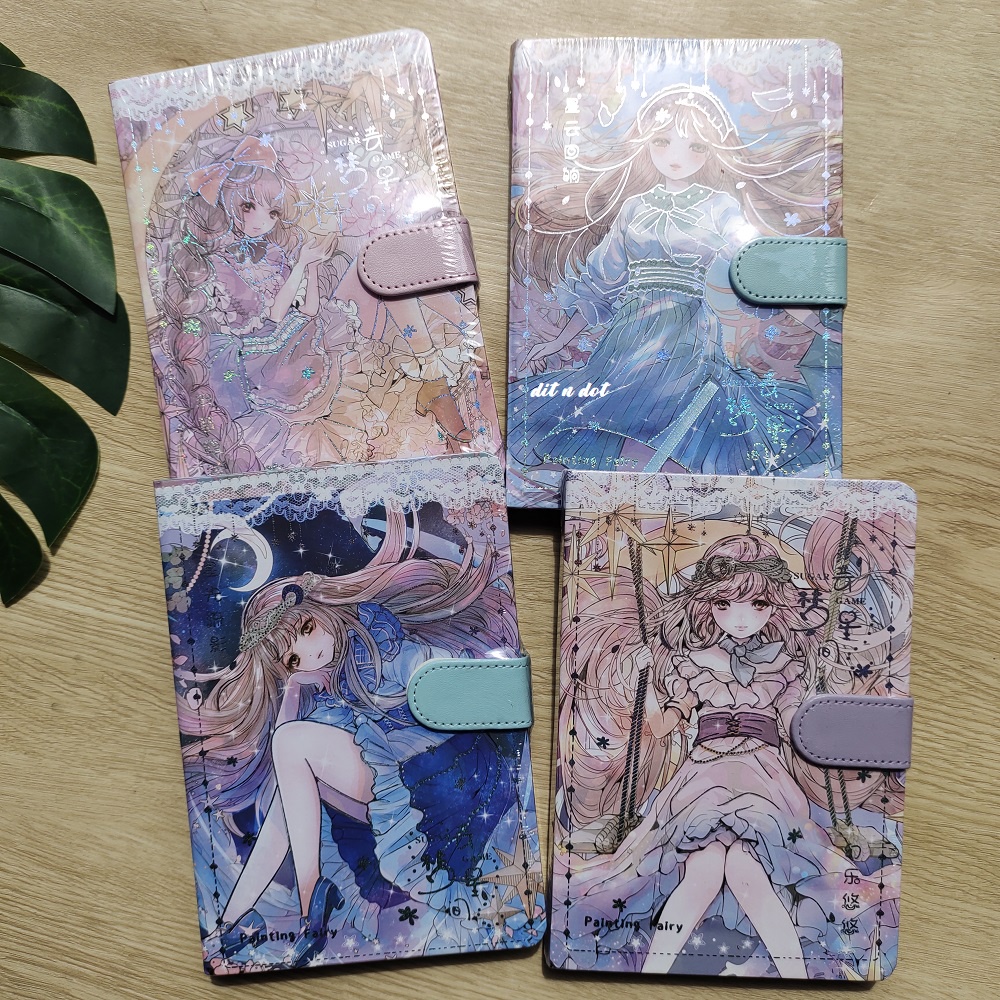 

Buku Diary Magnet Hard Cover Karakter Notebook Magnet Karakter Fairy Agenda Magnet Lucu Import Korea