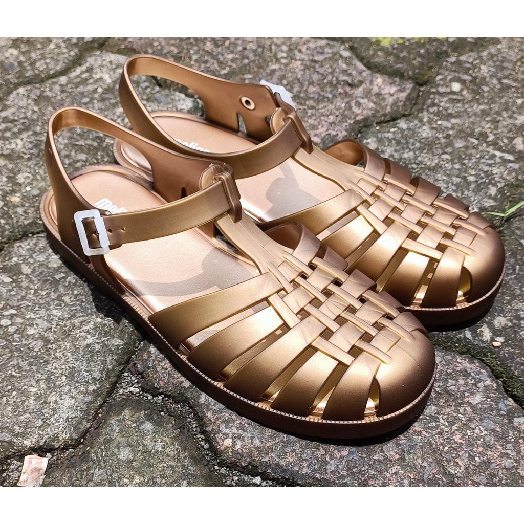 MELISSA POSSESSION SHOES SEPATU SANDAL KARET WANITA SANTAI KEKINIAN TERBARU - MELISSA POSSESSION TRANSPARANT