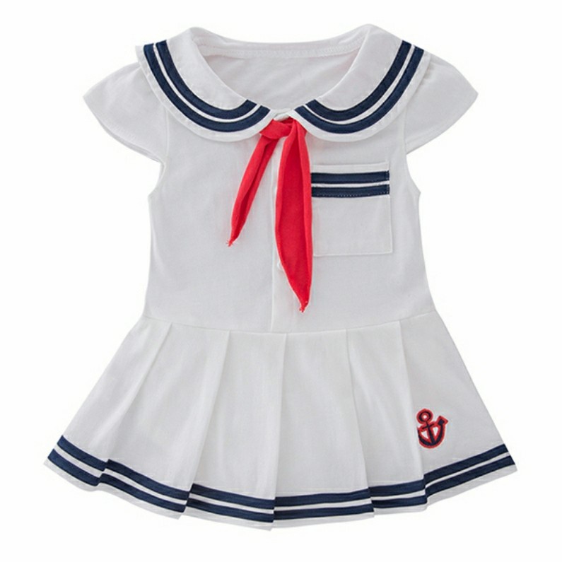 Sailor baby Girl costume kostum pelaut bayi anak balita profesi