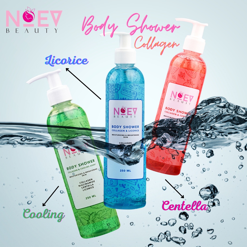 NOEV Beauty Body Shower Collagen - NOEV Beauty Sabun Mandi Collagen
