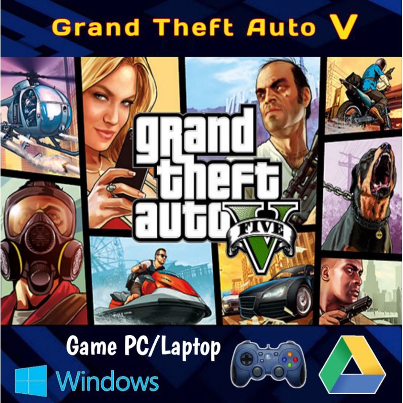 Grand Theft Auto V - GTA 5 • PC & Laptop Games