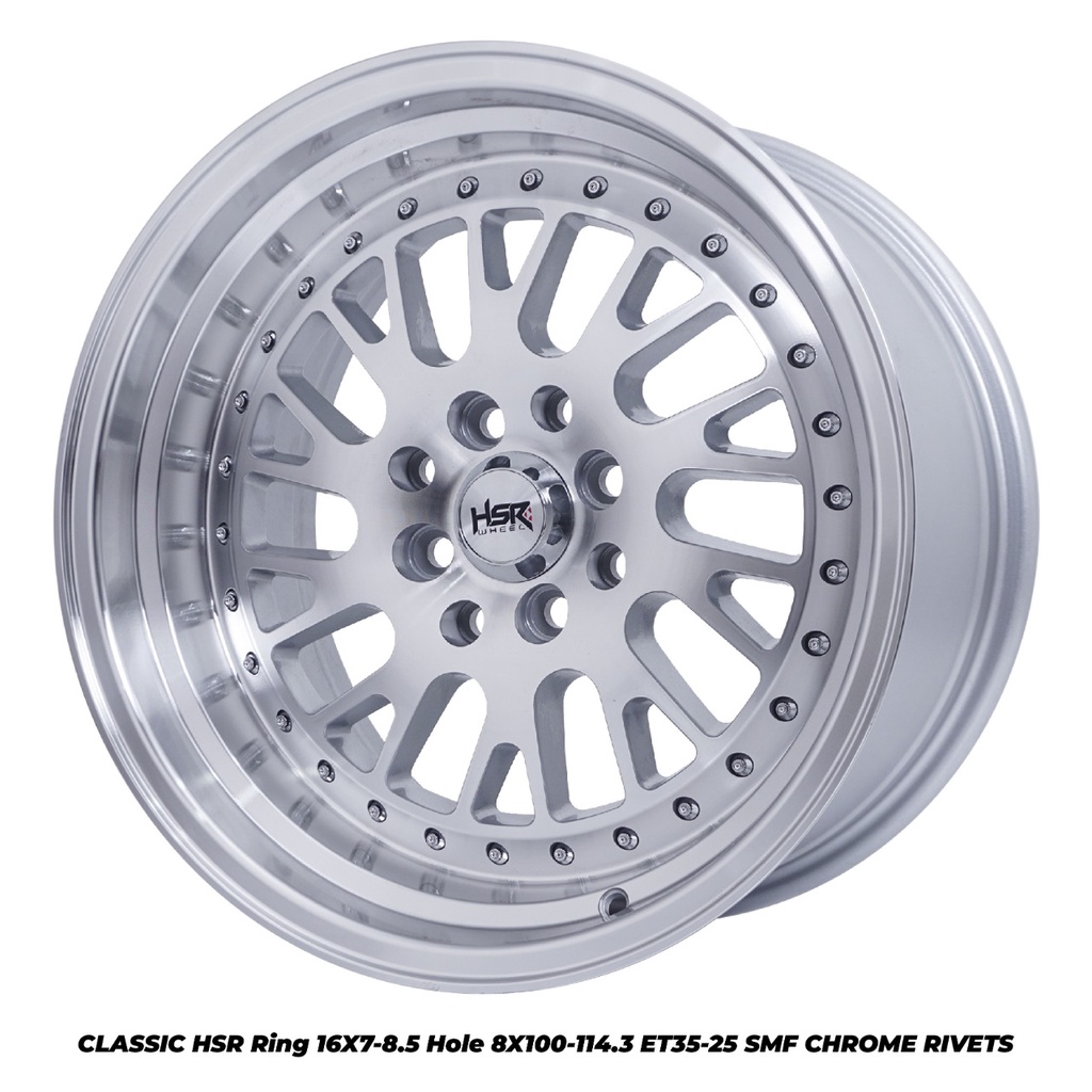 velg mobil racing hsr r16 untuk honda brio jazz