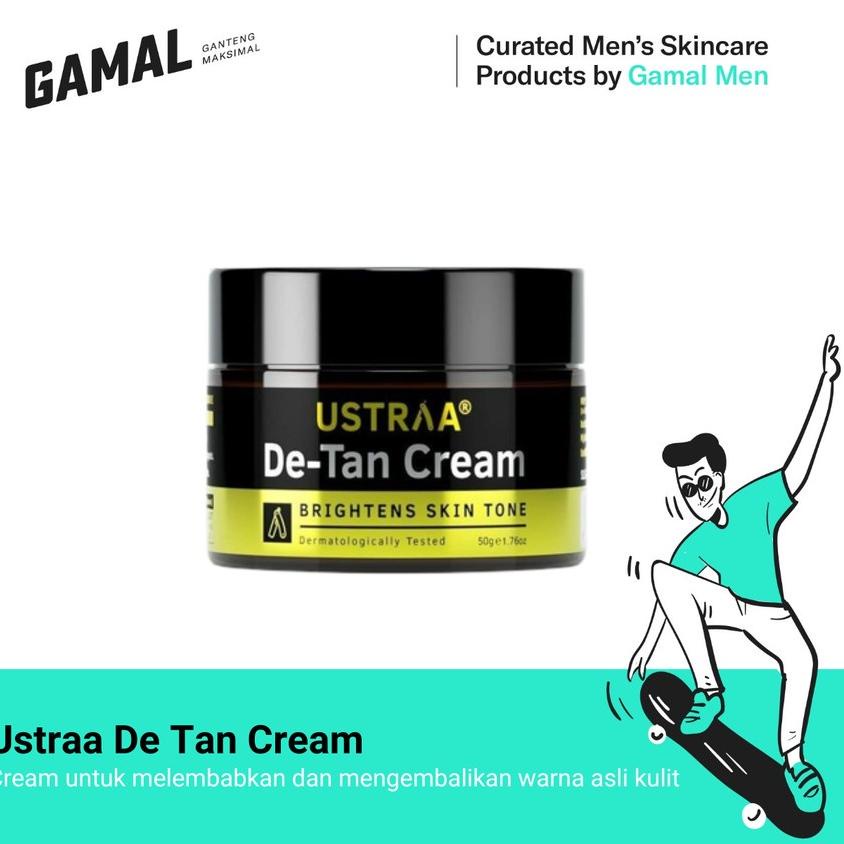 12.12 STOK READY De-Tan Face Cream Ustraa (50Gr) ??