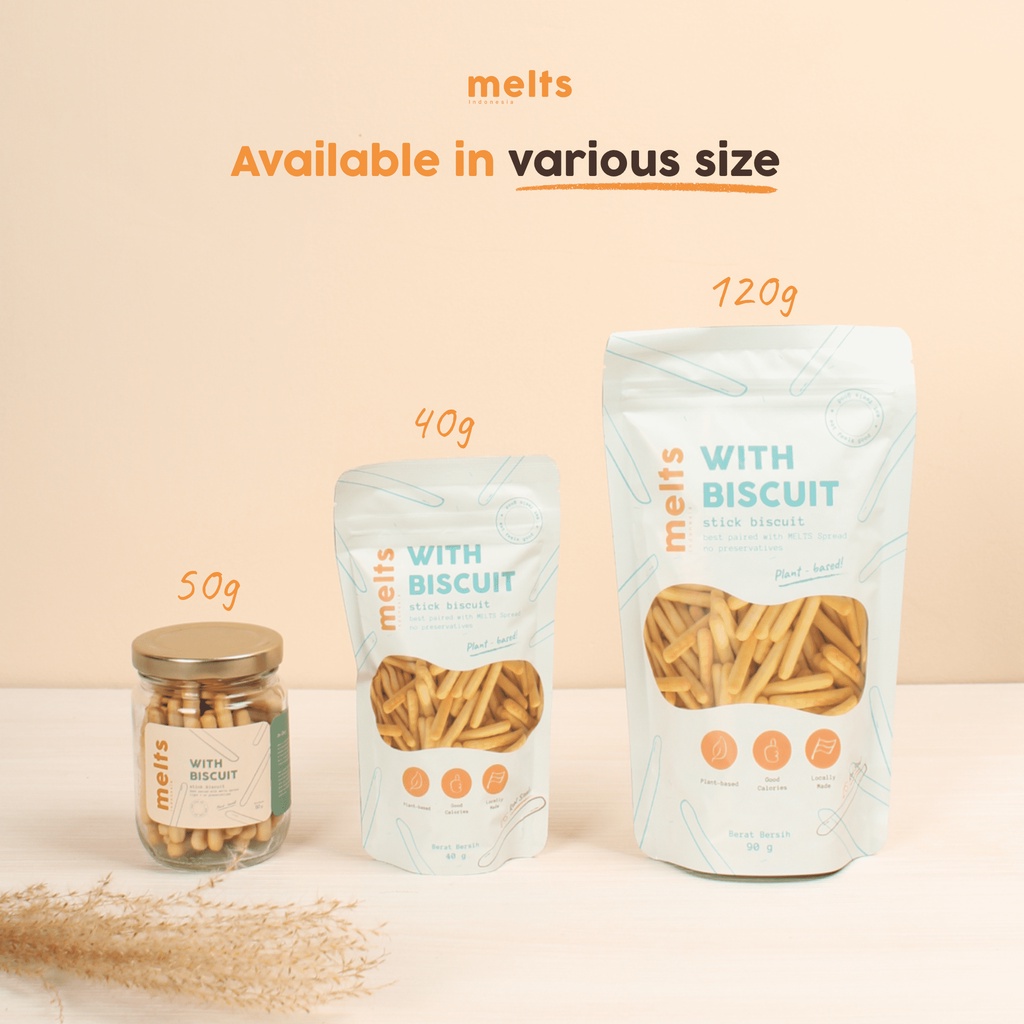 Melts With Biscuit Pouch - BISKUIT STIK