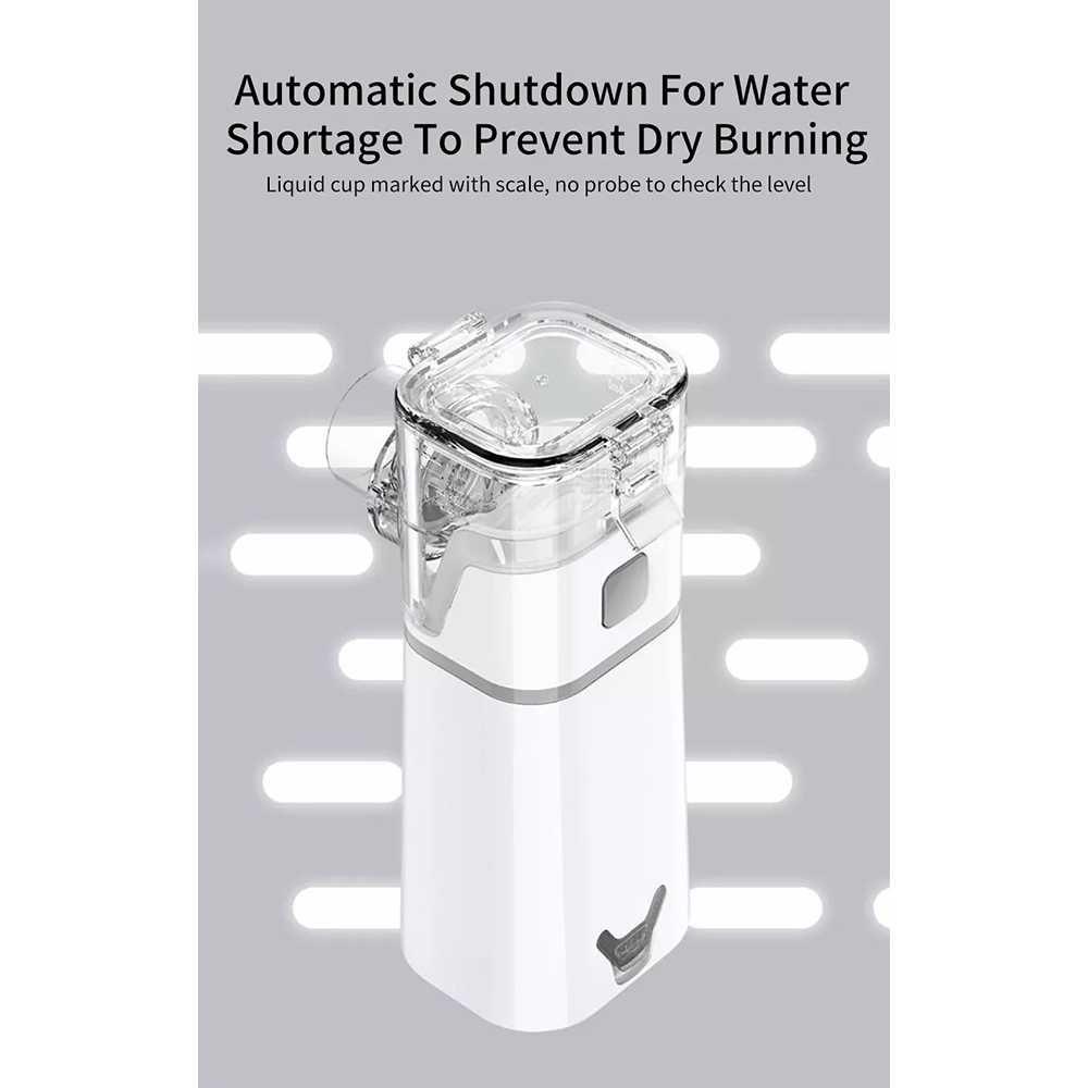 Alat Terapi Pernafasan Asma Inhale Nebulizer - YM-252 - White