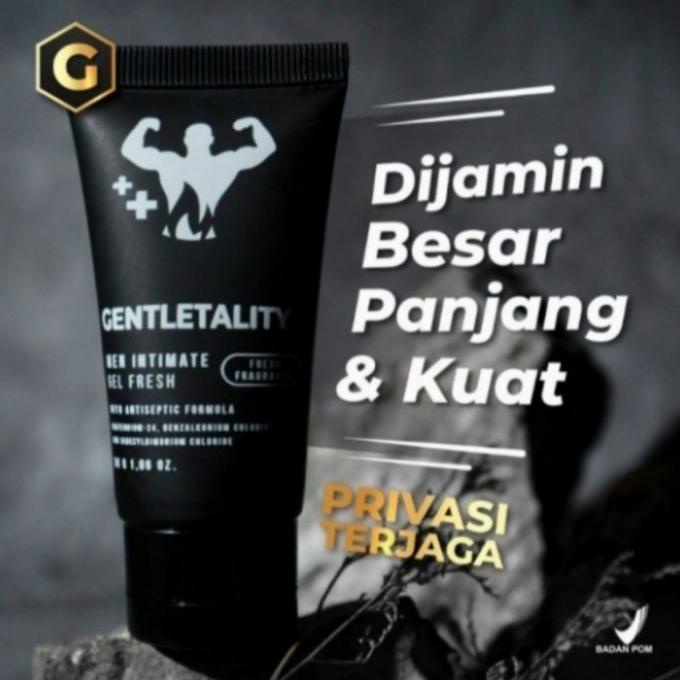 GENTLETALITY GEL - GEL PEMBESAR PENGUAT ALAT  TERBAIK & PERMANEN
