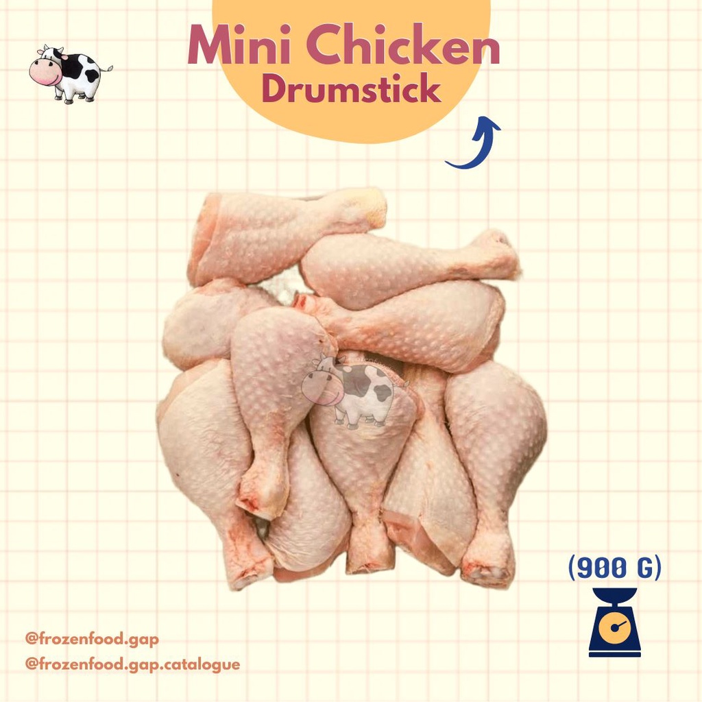 

MINI CHICKEN DRUMSTICK 900GR | PAHA AYAM | FROZENFOODGAP