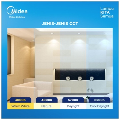 Midea Led Down Light 16 Watt 3000K